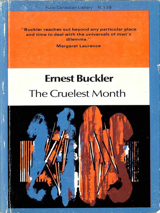 Title details for Cruelest Month by Ernest Buckler - Available